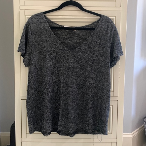 Grey Oversized Urban Outfitters T-Shirt - Picture 1 of 6